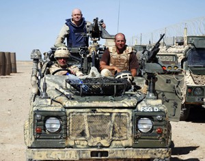 С Рос Кемп в Афганистан