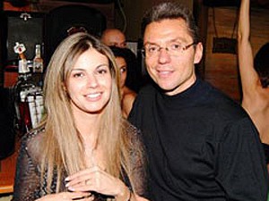 Крум Савов и съпругата му Мая