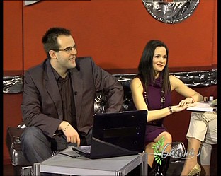 Сибила Янева и Йордан Георгиев, водещи в телевизия РИНГ